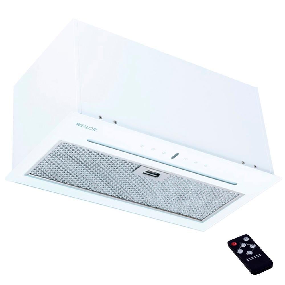 Витяжка Weilor PBSR 52301 GLASS WH 1100 LED Strip Білий (5902767904964)