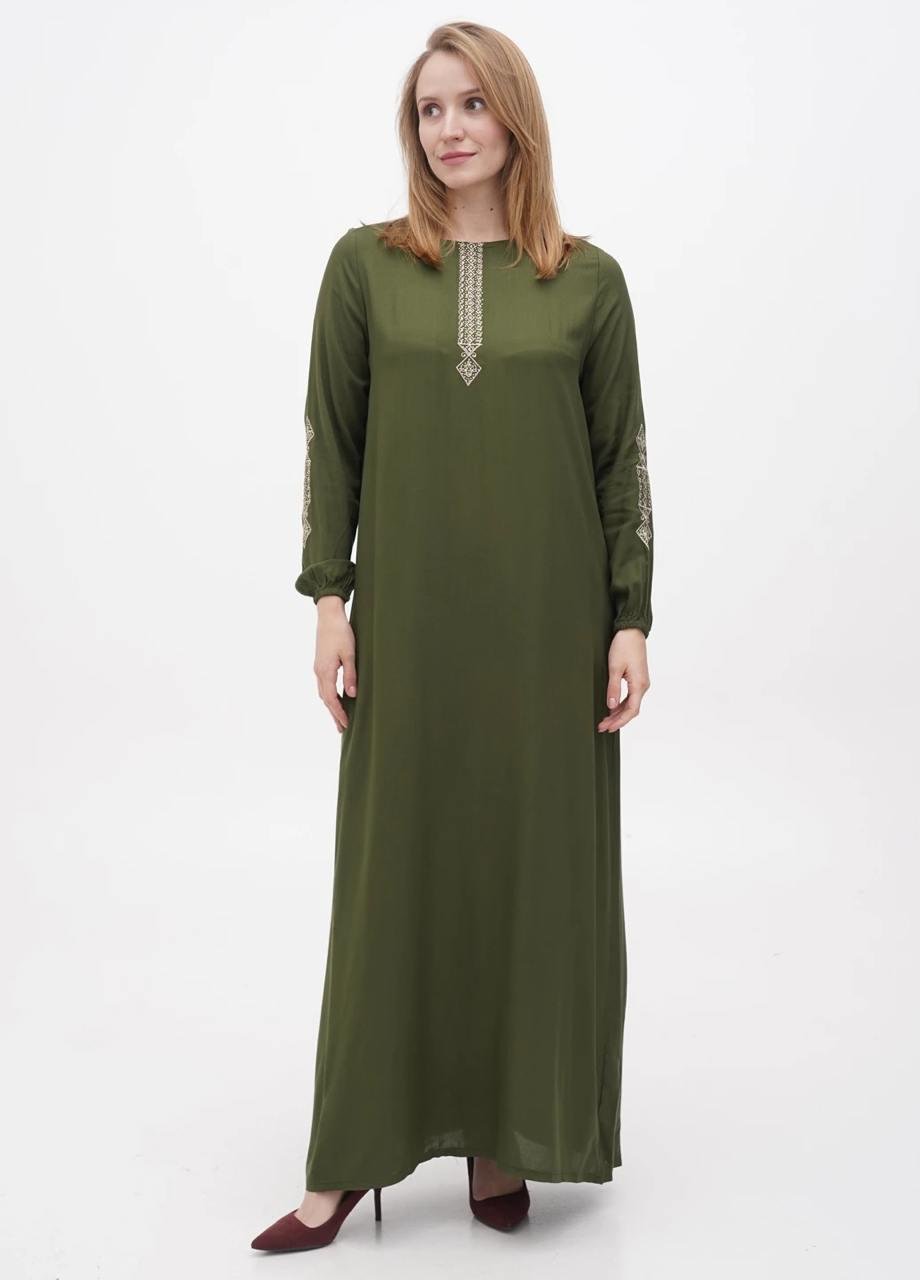 Платье Juliet Deluxe вискоза р. 52 Хаки (33438-02-52) Платье Juliet Deluxe вискоза р. 52 Хаки (33438-02-52)