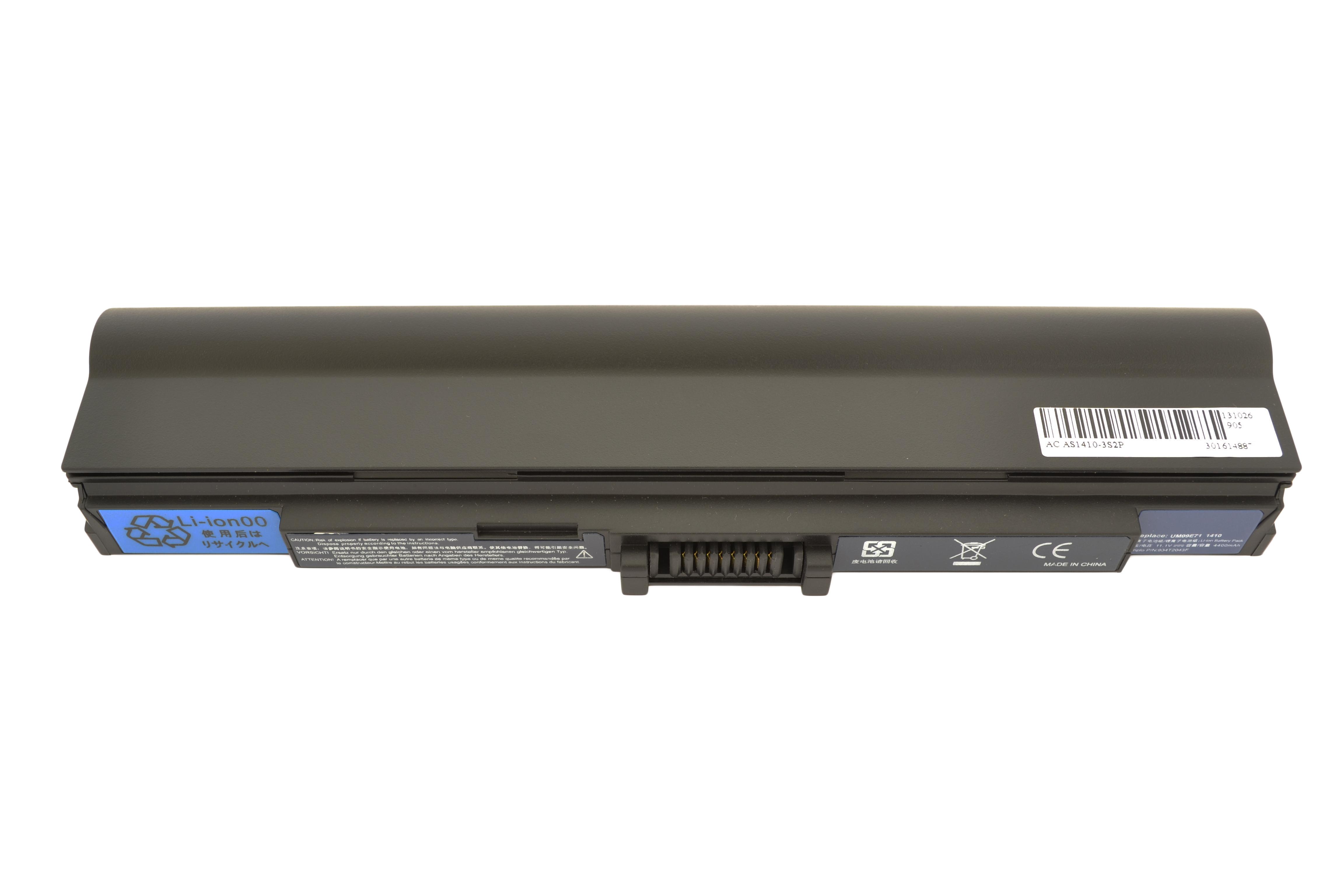 Аккумулятор для ноутбука Acer UM09E31 Aspire Timeline 1810T 11.1V Black 5200mAh OEM - фото 4