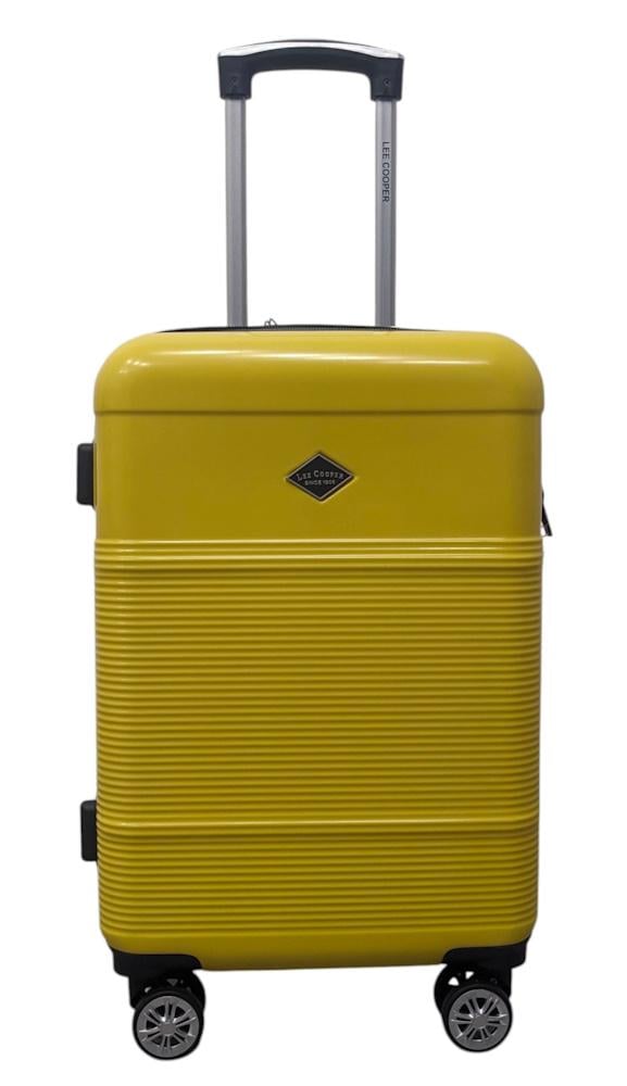Валіза мала для ручної поклажі Lee Cooper 32203 полікарбонат S Жовтий - фото 8