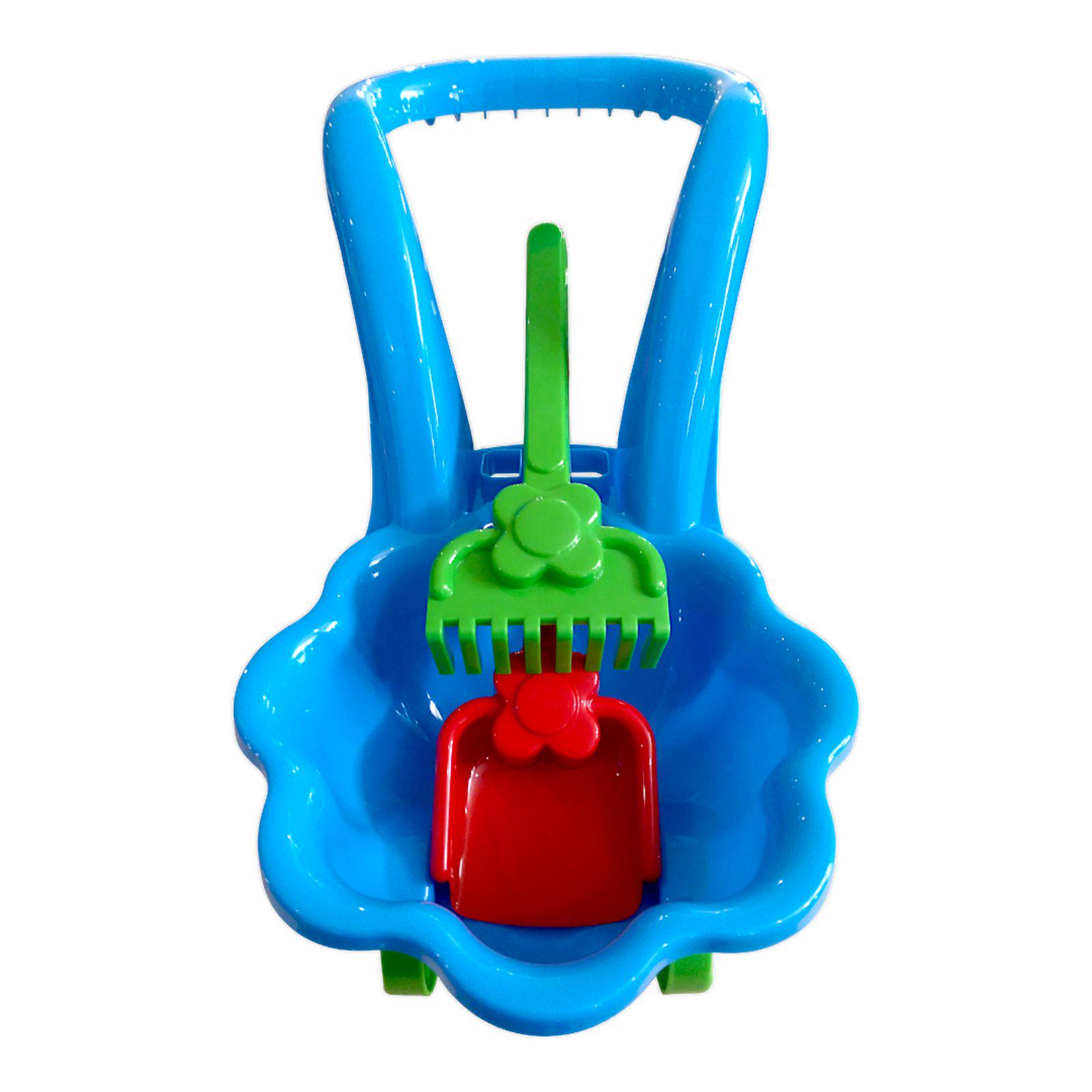 Дитяча тачка "Ромашка" Marmat Синя - фото 2 Дитяча тачка "Ромашка" Marmat Синя - фото 2