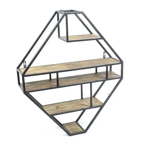 Стеллаж Loft NS-1040 с полками для работы и кабинета Черный (3075780133)