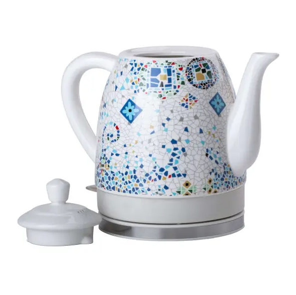 Електрочайник керамічний Sokany SK-09008 мозаїка дисковий 1,5 л - фото 3 Електрочайник керамічний Sokany SK-09008 мозаїка дисковий 1,5 л - фото 3