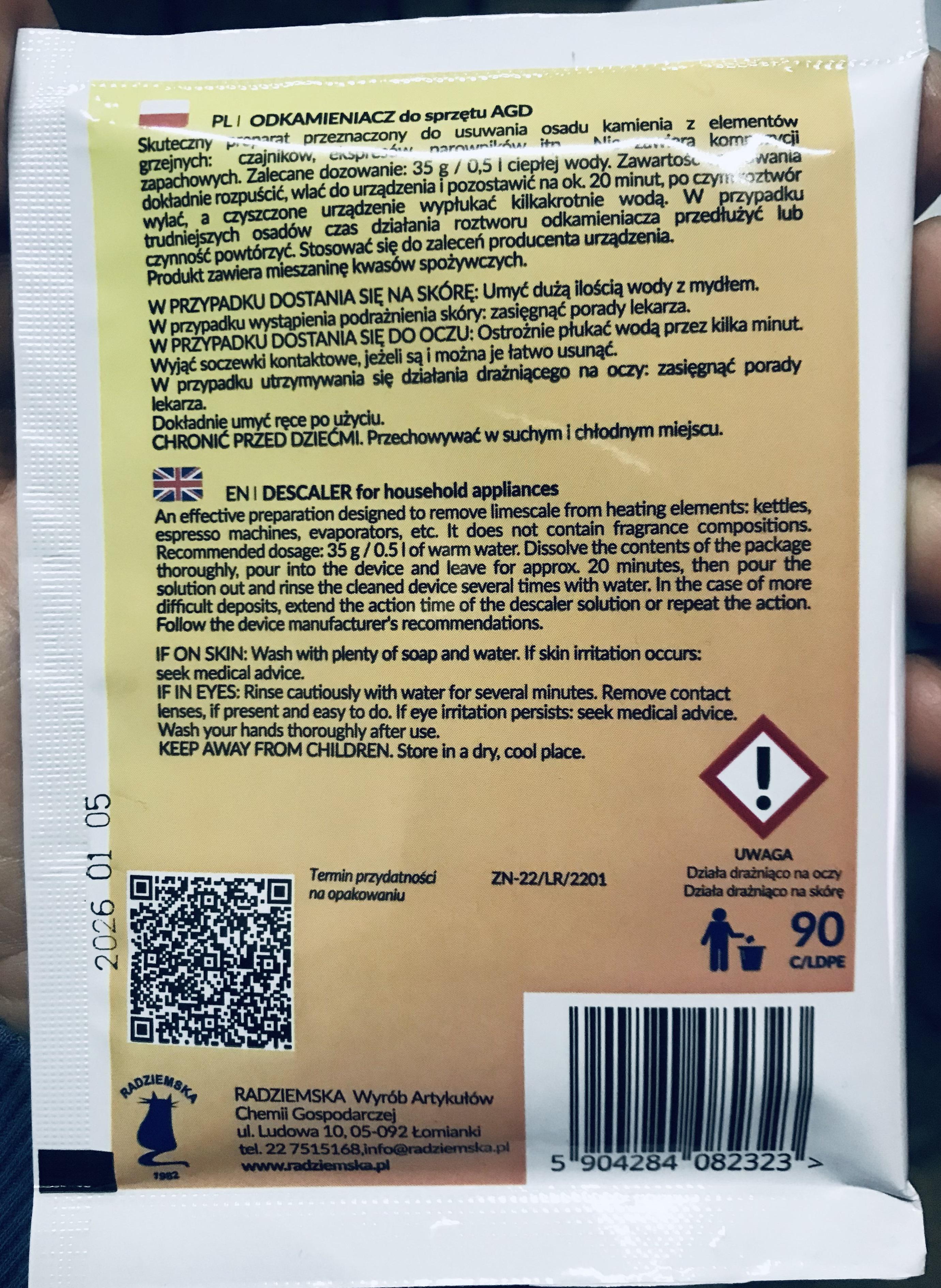 Засіб для видалення накипу LILI 35 г - фото 4 Засіб для видалення накипу LILI 35 г - фото 4