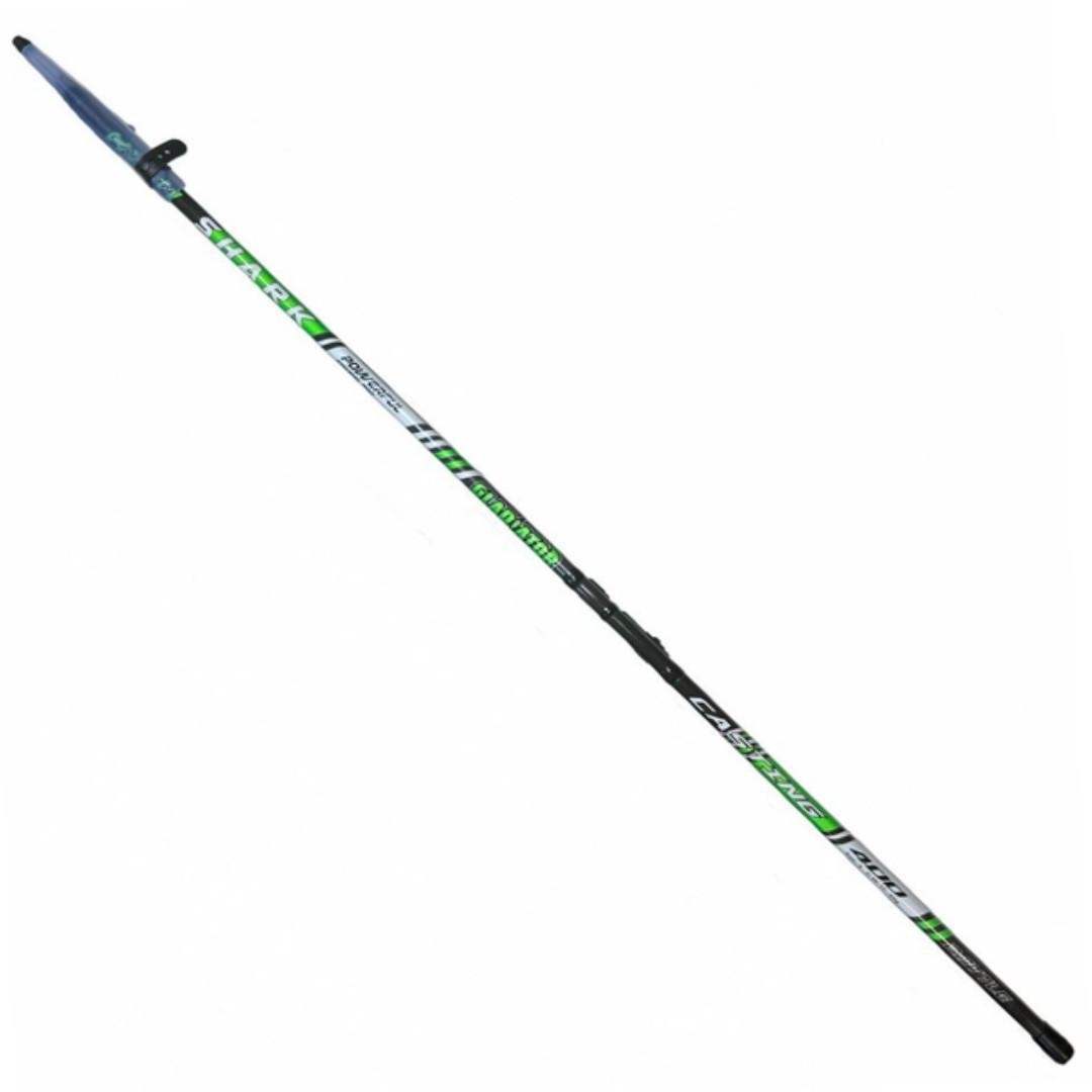 Удилище карбоновое Gladiator Shark 6 м с кольцами Черный (29875885)