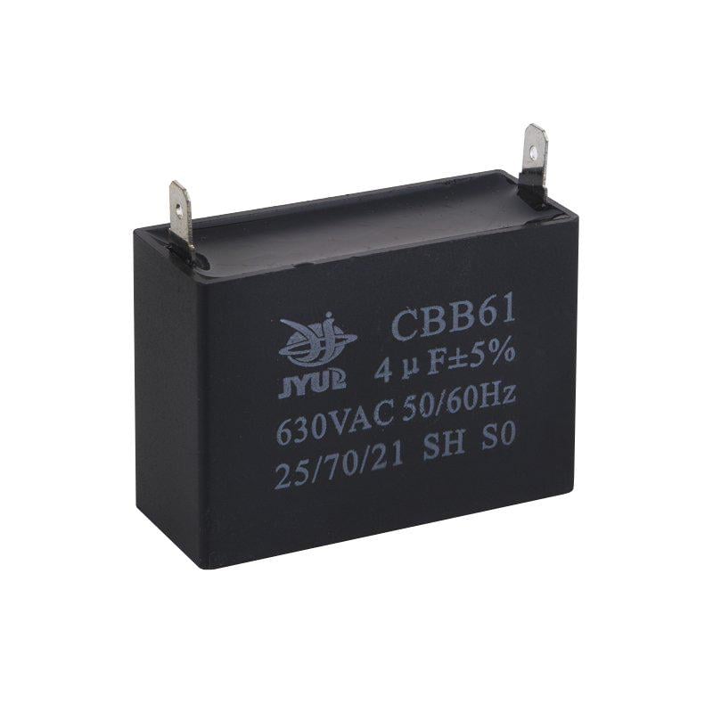 Конденсатор рабочий CBB-61 4 мкФ 630В (A539018) Конденсатор рабочий CBB-61 4 мкФ 630В (A539018)