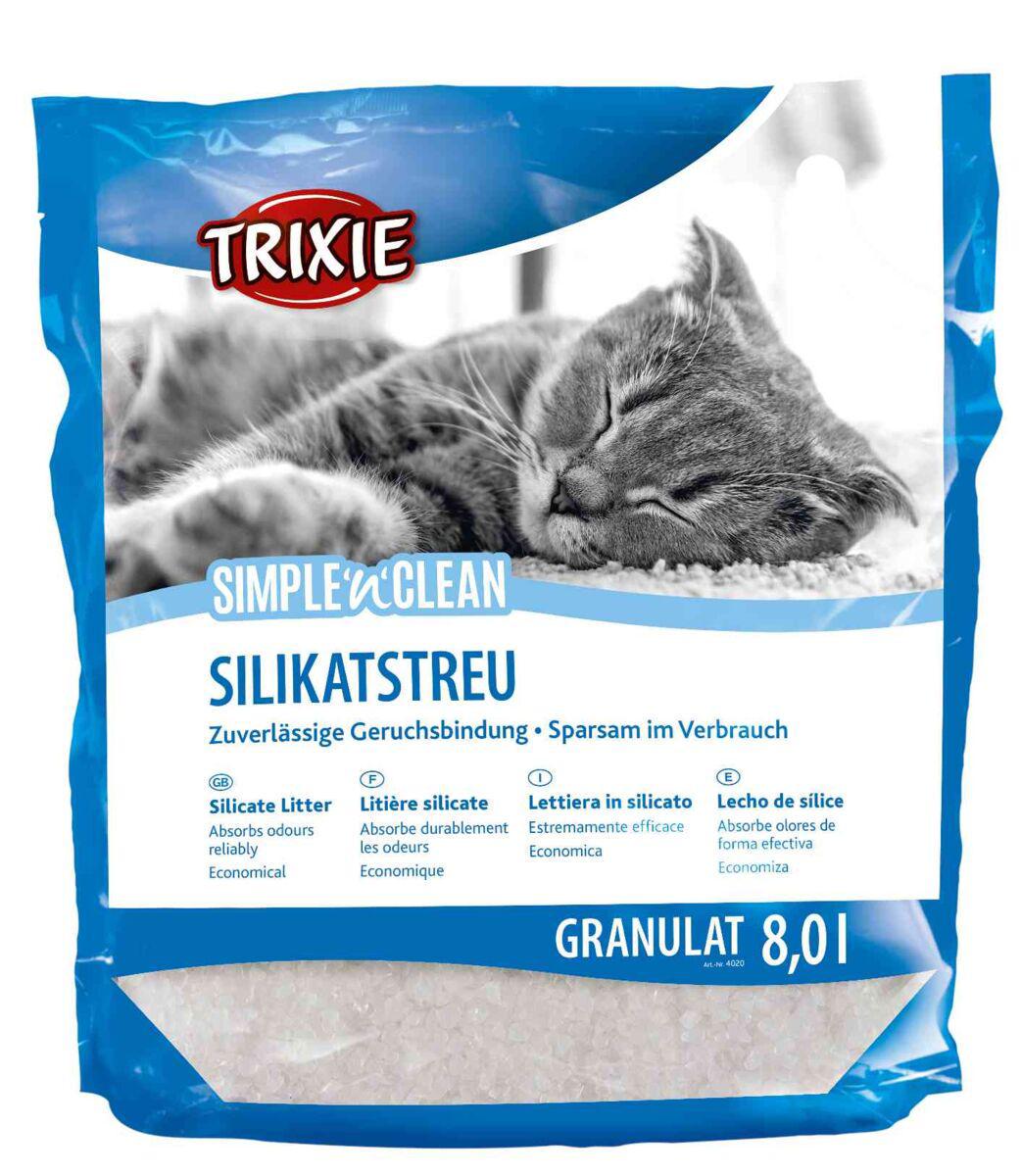 Наполнитель туалета для кошек Trixie Simple/Clean 8 л