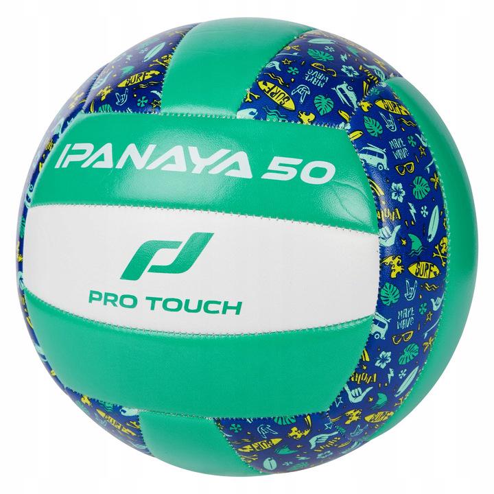 М'яч для пляжного волейболу Pro Touch Ipanaya 50 Синьо-салатовий (80975477)