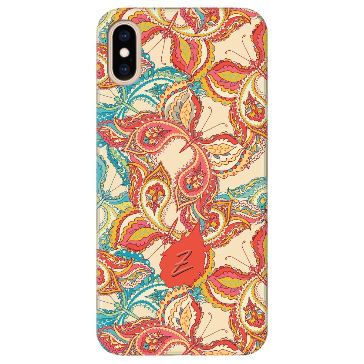 Силиконовый чехол Zorrov для Apple iPhone XS - Silvestres flores (11170040086051947)