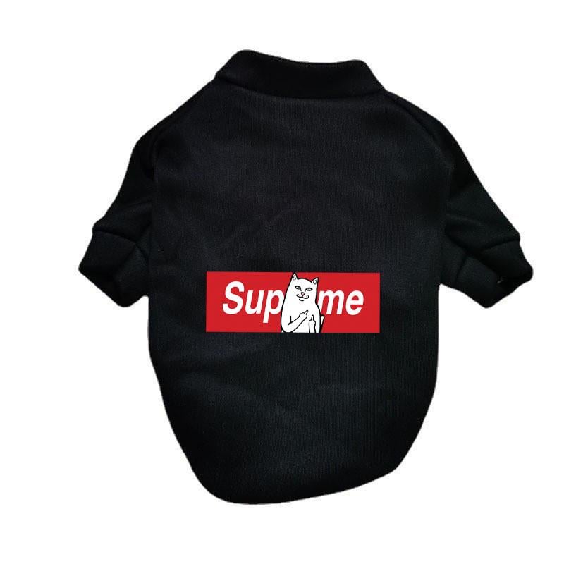 Худі для собак Supreme 2XL Чорний (1C0665)