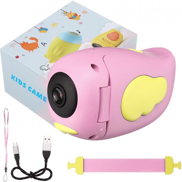 Видеокамера детская цифровая Smart Kids Video Camera HD DVA100 Розовый - фото 6