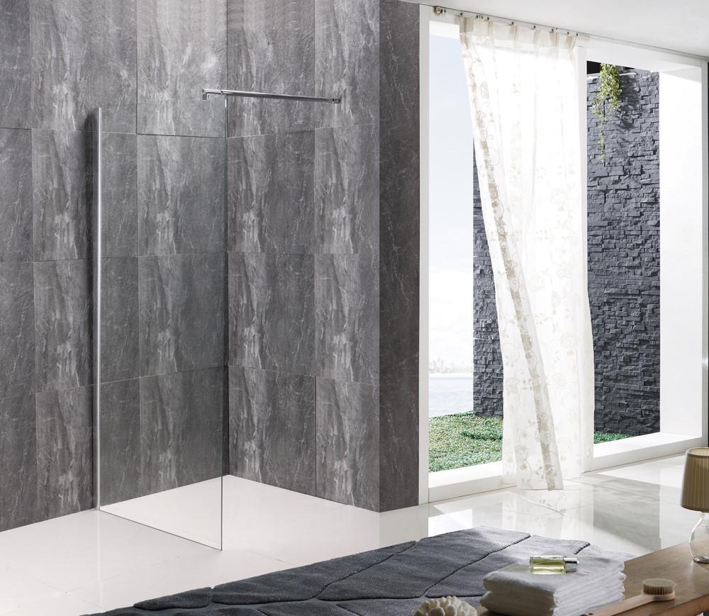 Душевая перегородка MIXXUS Premium FLAT SP01-140x200-TR Walk-In прозрачное стекло 8 мм Chrome (MI6853) - фото 2 Душевая перегородка MIXXUS Premium FLAT SP01-140x200-TR Walk-In прозрачное стекло 8 мм Chrome (MI6853) - фото 2