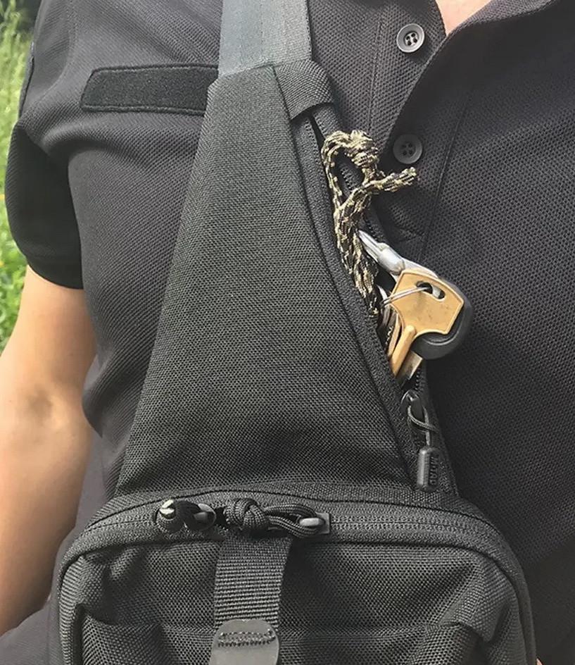 Сумка кобура наплечная M-TAC с липучкой Зеленый (21900696) - фото 8 Сумка кобура наплечная M-TAC с липучкой Зеленый (21900696) - фото 8