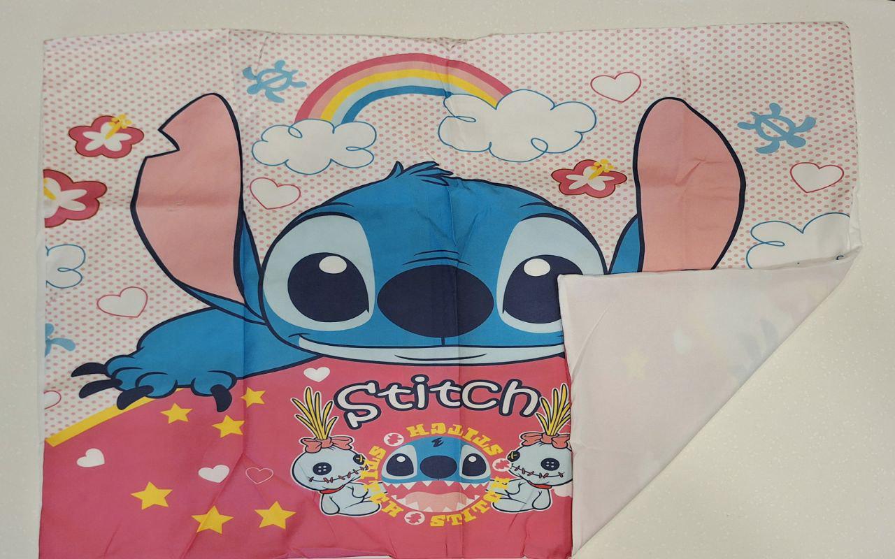 Пододеяло двухстороннее Лило и Стич 140х200 см и 2 наволочки 50х70 см Розовый (1332) - фото 7 Пододеяло двухстороннее Лило и Стич 140х200 см и 2 наволочки 50х70 см Розовый (1332) - фото 7