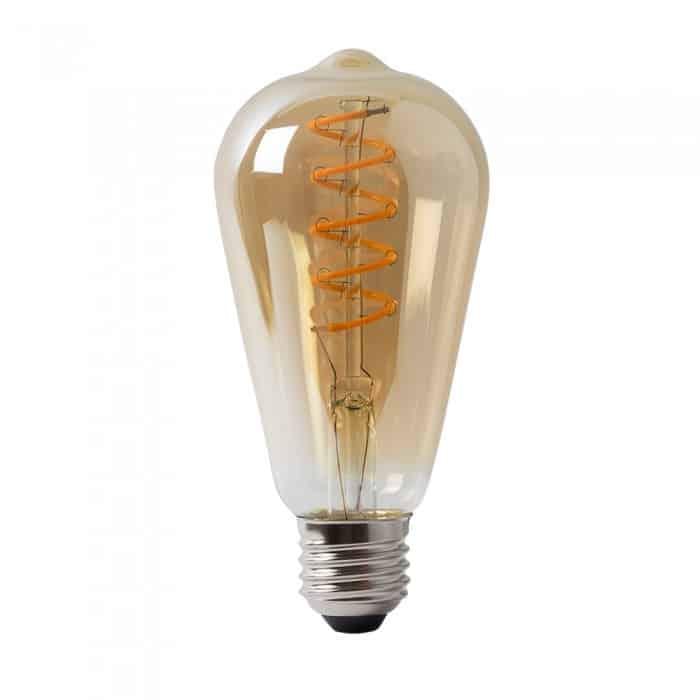 Світлодіодна лампа HOROZ ELECTRIC Filament RUSTIC VINTAGE S-6 6W E27 (001-071-0006-010)