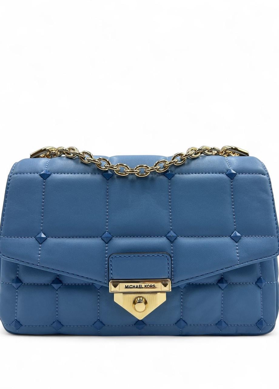 Сумка женская Michael Kors Soho 30S1G1SL3L LG Chain Shldr NS Голубой (2745672852)