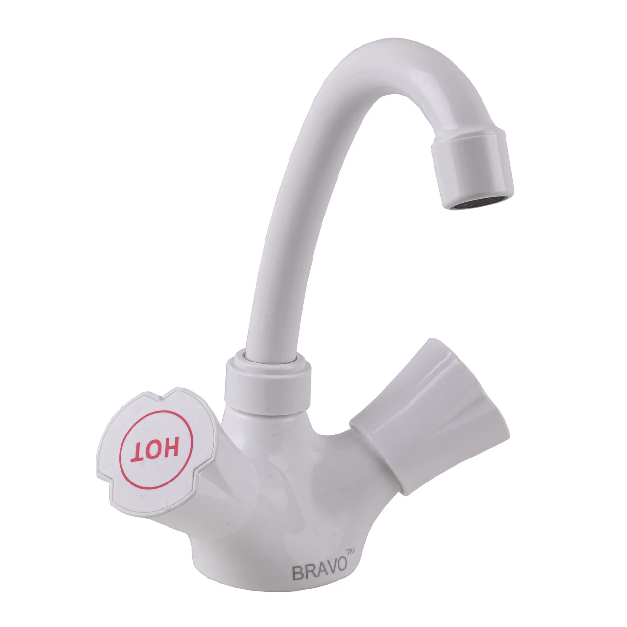 Смеситель для умывальника Bravo B2-00-401 термостойкий ABS пластик (1000000640)