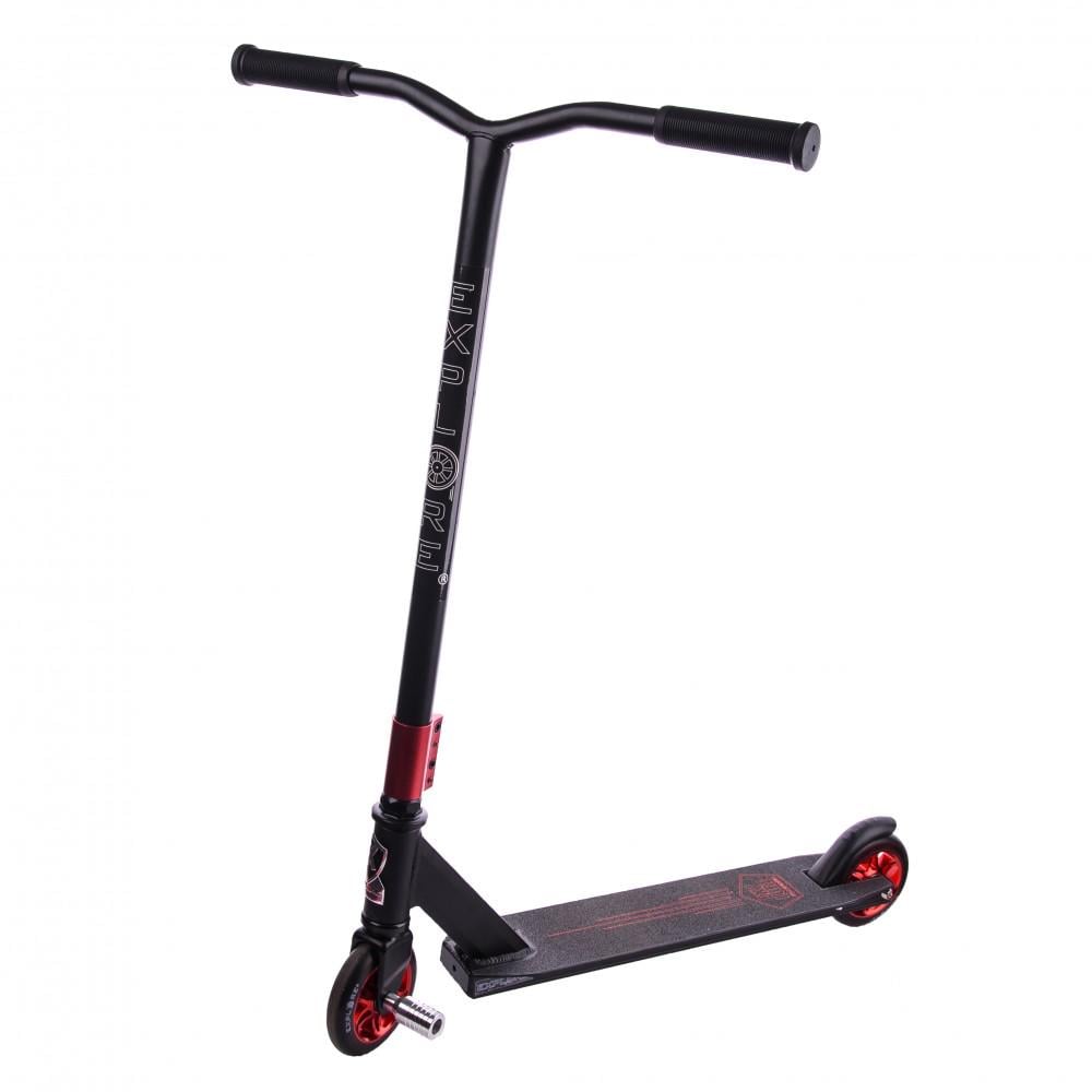 Самокат трюковый Explore Fluber Super + пега Красный