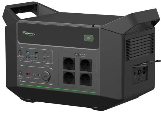 Зарядная станция HYX-EA2500 2500 Вт 2496 Вт/ч LiFePO4 Зарядная станция HYX-EA2500 2500 Вт 2496 Вт/ч LiFePO4