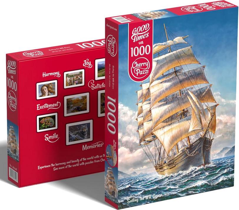 Пазл CherryPazzi Парусник компании Грейс 1000 эл. - фото 3 Пазл CherryPazzi Парусник компании Грейс 1000 эл. - фото 3
