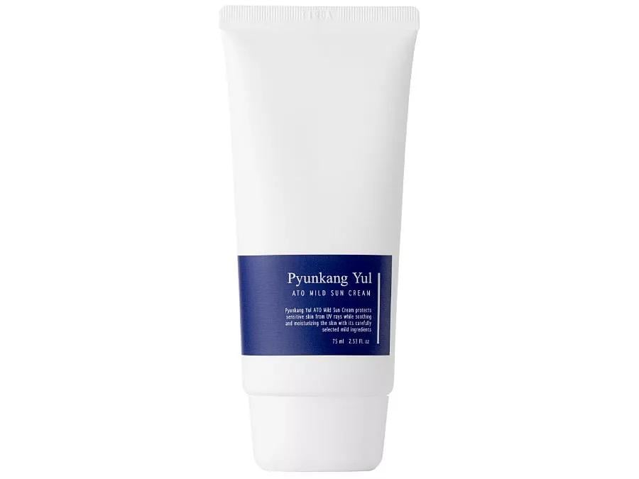 Крем Pyunkang Yul Ato Mild Sun Cream гипоаллергенный и солнцезащитный широкого спектра действия 75 мл