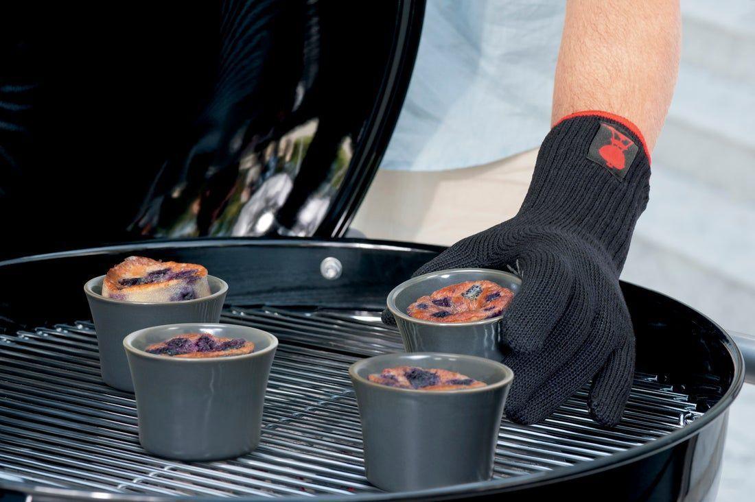 Перчатки жаростойкие L/XL Черный (A-013459) - фото 2 Перчатки жаростойкие L/XL Черный (A-013459) - фото 2