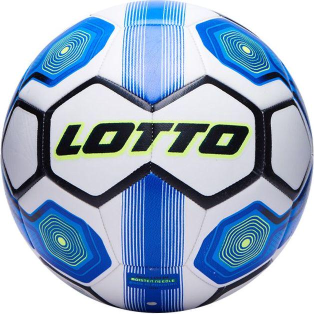 Мяч футбольный Lotto BALL FB 400 4 217311/216652/74M р. 4 Бело-синий