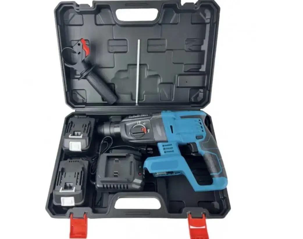 Перфоратор-дрель аккумуляторная 9504 2,5 Дж в пластиковом кейсе (22790729) - фото 3 Перфоратор-дрель аккумуляторная 9504 2,5 Дж в пластиковом кейсе (22790729) - фото 3