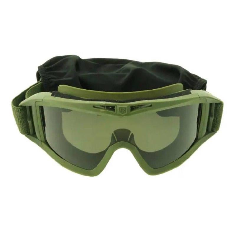 Очки военные противоударные Combat 3 линзы (2479518698)
