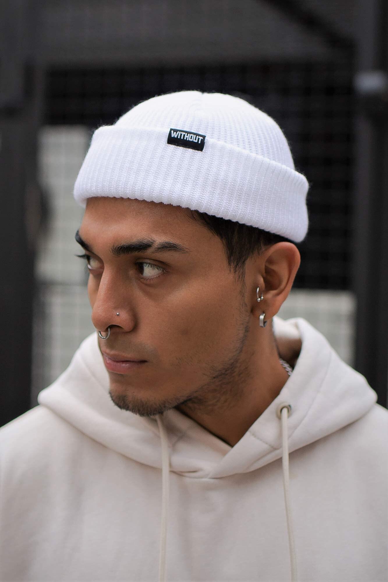 Шапка біні Without Leon 21 man Білий (8048233)