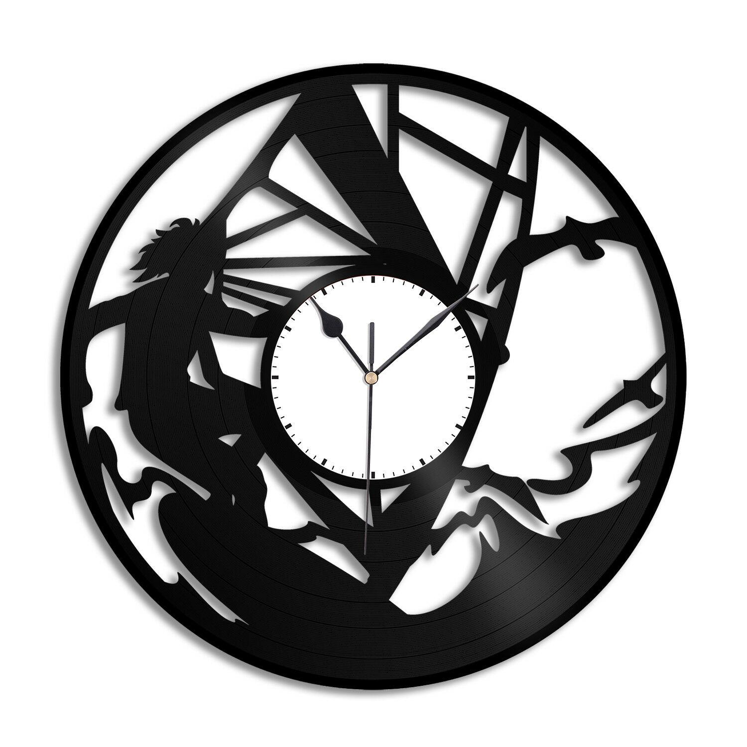 Часы настенные Виндсерфинг 1965 из виниловой пластинки