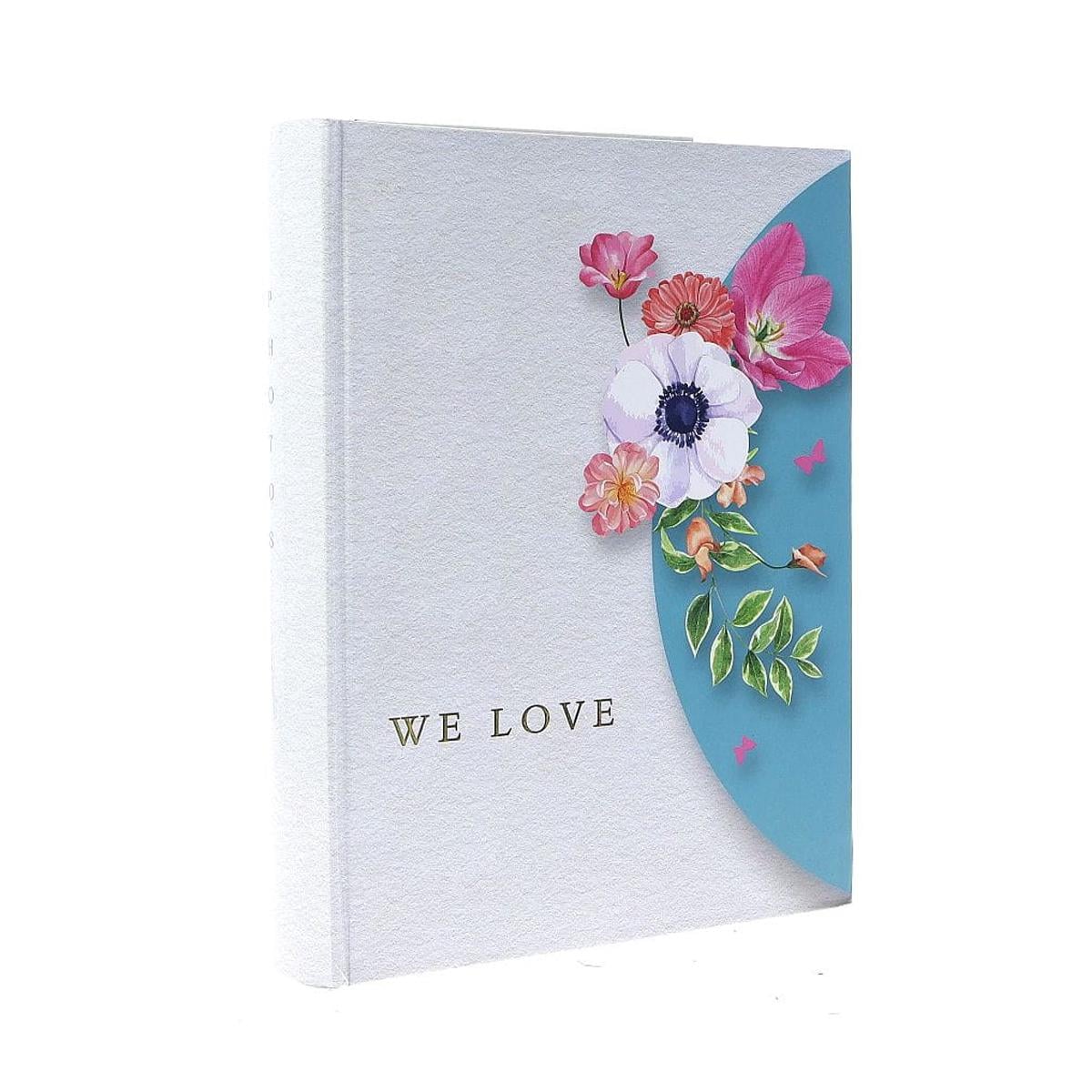 Фотоальбом Gedeon KD46200 WE LOVE 10x15 см 200 фото Blue