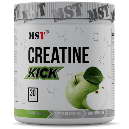 Креатин комплексний MST Creatine Kick Зелене яблуко 300 г