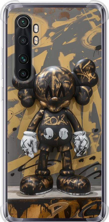 Чехол на Xiaomi Mi Note 10 Lite Bronze kaws (6097sp-1937-42517)