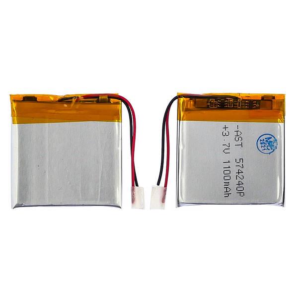 Батарея 574240P універсальна з контролером 5,5х40х40 мм 1100 mAh для смартфона/планшета