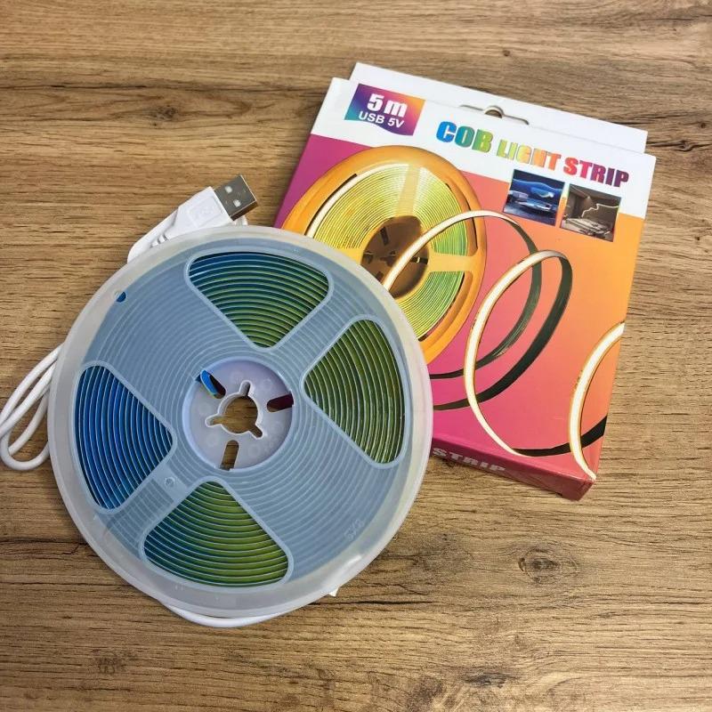 Стрічка світлодіодна COB 5 V 5 м (VEN-1295K17)