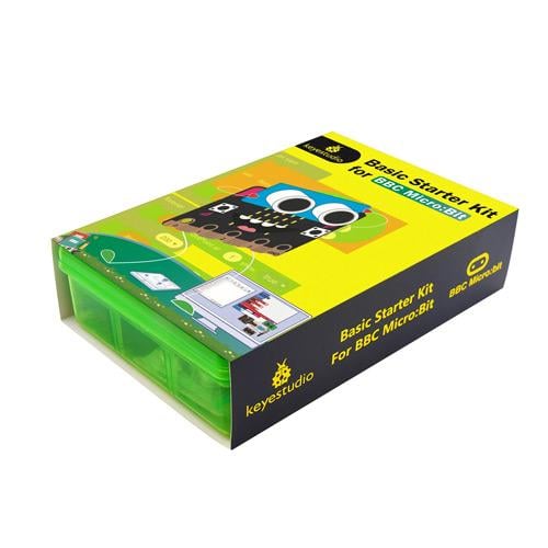 Стартовый набор Keyestudio KS-4003 BBC Micro:bit с модулями и датчиками в кейсе без платы (4770)