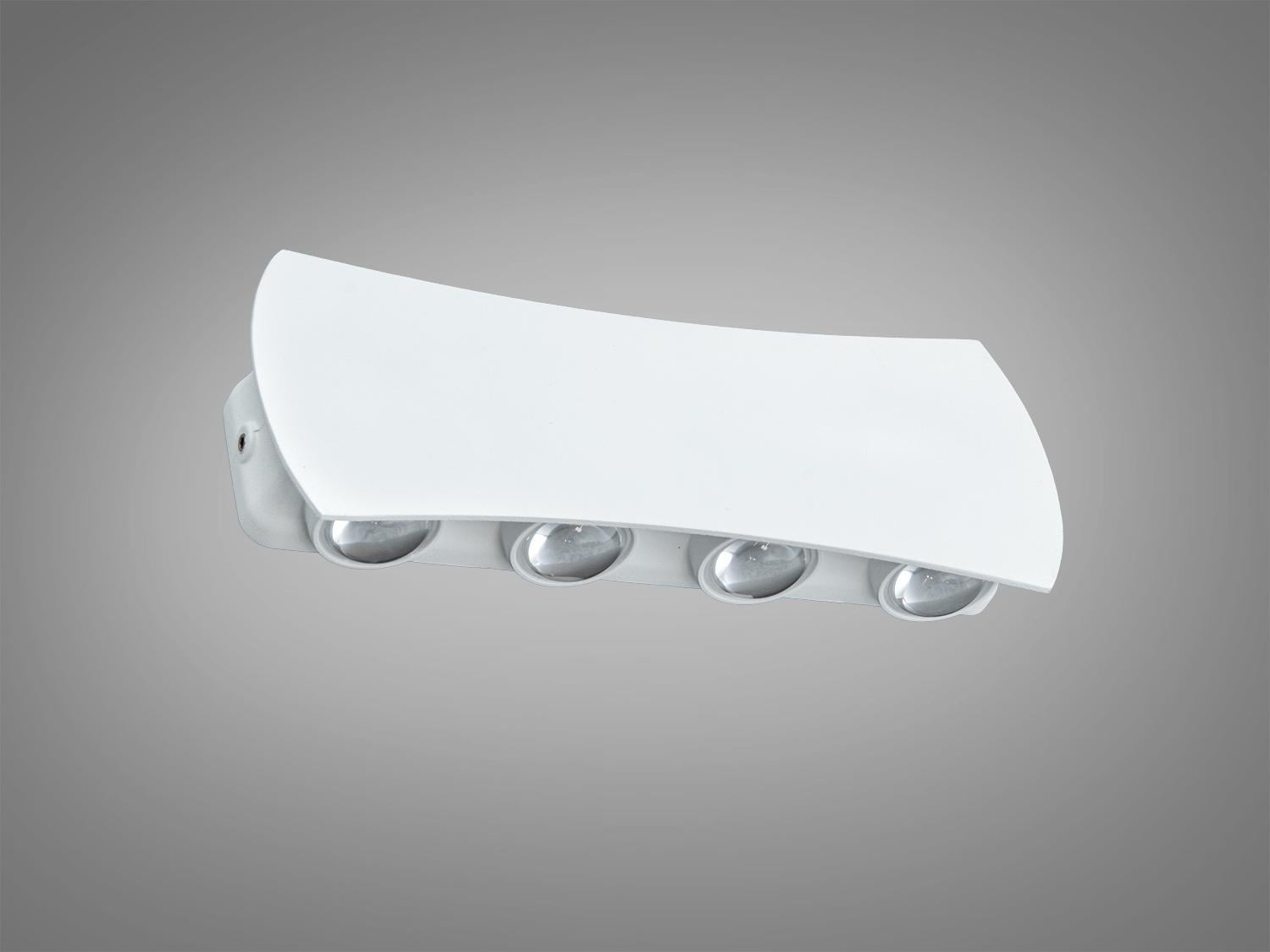 Светильник фасадный LED 8 Вт 8 лучей Белый (DFB-8623-8WH)