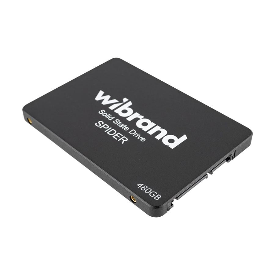 Жорсткий диск Wibrand Spider WI2.5SSD/SP480GB/3D TLC NAND/SATA-III 2,5" SSD 480Gb 6Gb/s 460/550мб/с (218204)