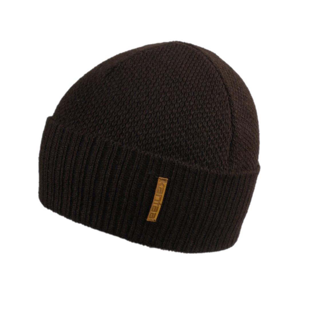 Мужская шапка Кahta Fashion Hat зима р. 56-58 Коричневый (OC-470)