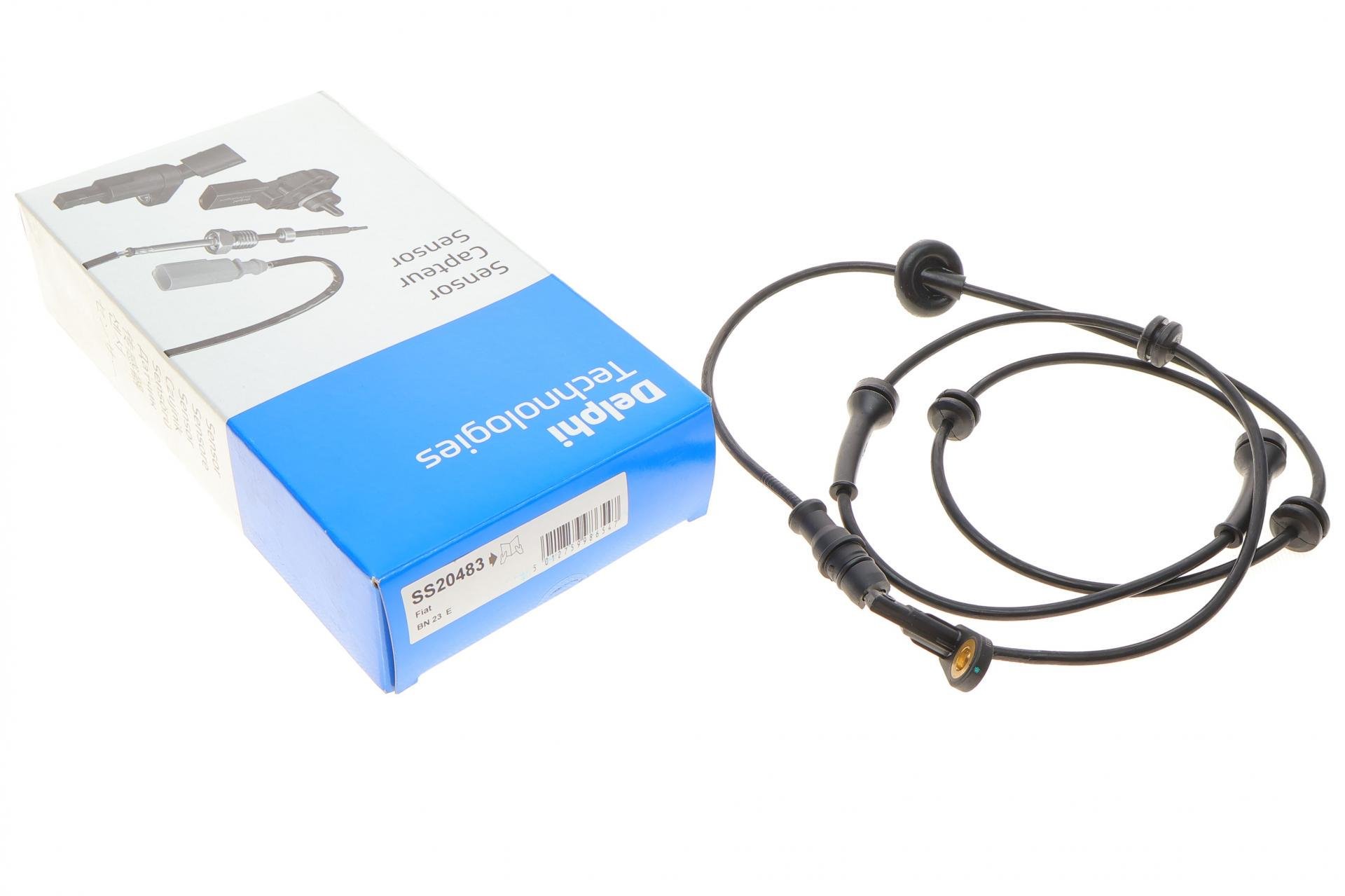 Датчик DELPHI ABS передній Fiat Doblo 1.3-1,9JTD Multijet 01-R (SS20483)