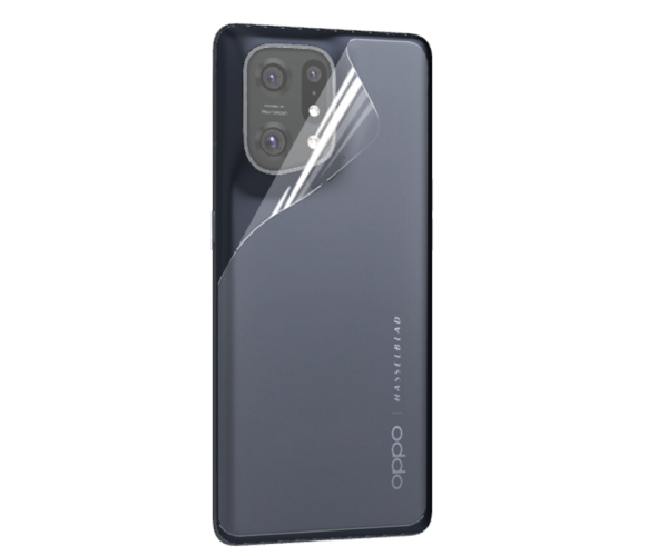 Пленка противоударная гидрогелевая Hydrogel Film для Oppo Find X5 на заднюю панель Transparent