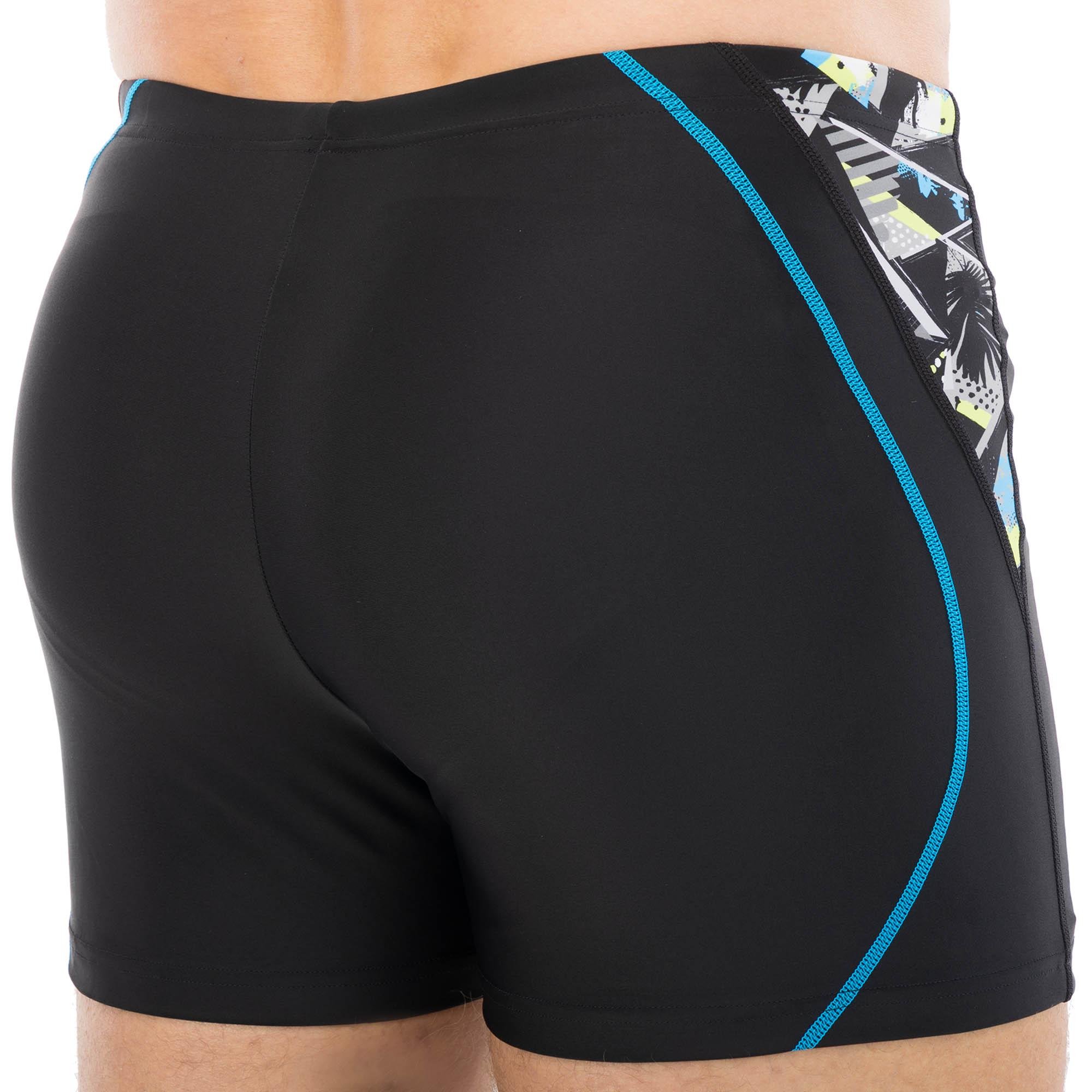 Плавки боксери чоловічі для плавання YINGFA Y3955 2XL Чорно-блакитний (Y3955_Черный-голубой_2XL_(170) - фото 4 Плавки боксери чоловічі для плавання YINGFA Y3955 2XL Чорно-блакитний (Y3955_Черный-голубой_2XL_(170) - фото 4