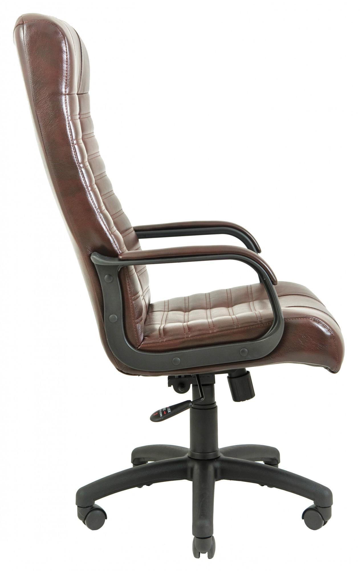 Крісло офісне комп'ютерне Atlant Титан Firenze Підлокітник Річ Пластик М2 AnyFix Коричневий - фото 3