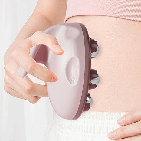Масажер ручний роликовий зі сталевими кульками Body Shape антицелюлітний для всього тіла Рожевий (207U) - фото 10