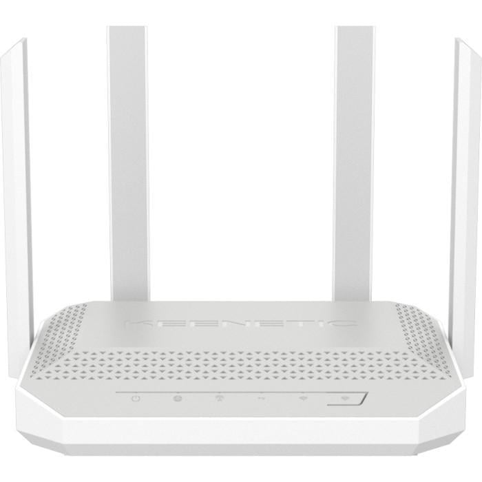 Маршрутизатор беспроводной Keenetic Hopper 4G+ Wi-Fi 6 AX3000 2,4/5 ГГц 4xGbE 2xNano SIM USB 3.0 4 антенны White (KN-2312)