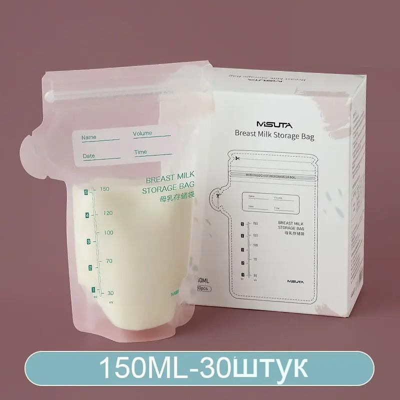 Пакет одноразовый Misuta для хранения грудного молока 30 шт.