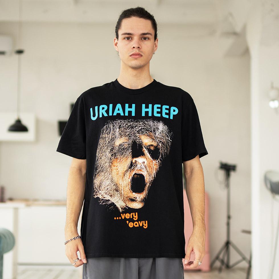 Футболка унисекс Uriah Heep Very Eavy L Черный (00000001315)