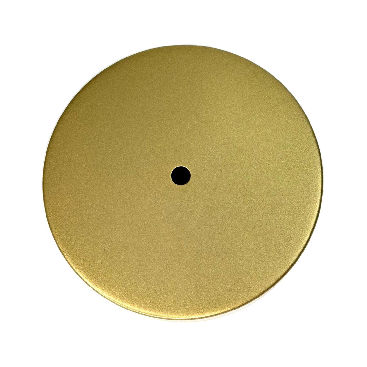 Розетка потолочная d 150х40 мм под драйвер Золото (52048) - фото 6 Розетка потолочная d 150х40 мм под драйвер Золото (52048) - фото 6