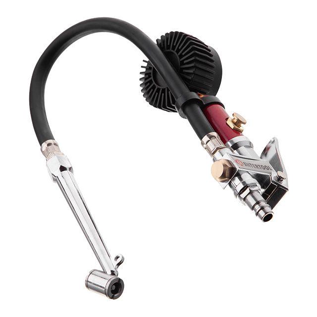 Пістолет для підкачування коліс Intertool з манометром пневматичний для вантажних автомобілів (000028116) - фото 3 Пістолет для підкачування коліс Intertool з манометром пневматичний для вантажних автомобілів (000028116) - фото 3